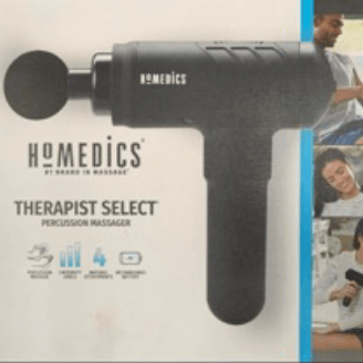 Recalled Homedics Therapist Select Percussion Massager HHP-715 packaging